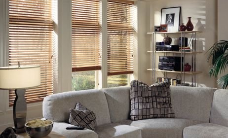 Soft-toned Wooden Blinds