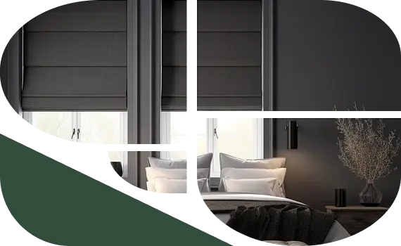 Affordable Roman blinds