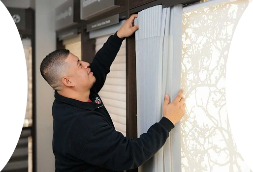 Affordable curtain & blinds installation