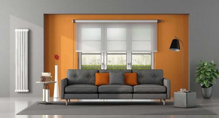Classic Charm Roller Blinds in Dubai