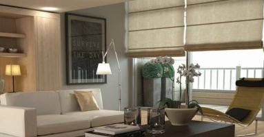 Classic Roman blinds