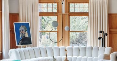 Classic pinch pleat curtains