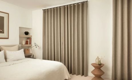 Contemporary wave curtains