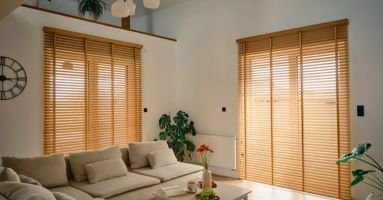 Custom bamboo blinds