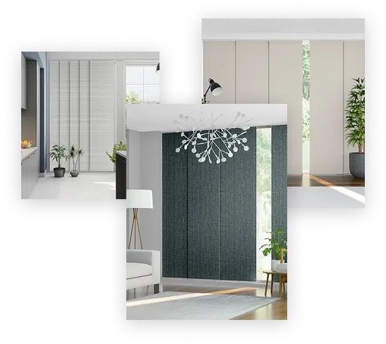 Custom panel blinds