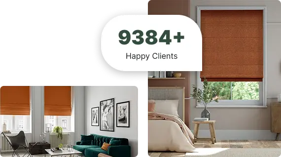 Durable Roman blinds