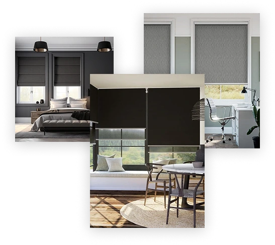 Durable blackout blinds