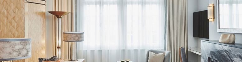 Durable hotel curtains