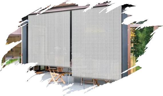 Durable outdoor blinds