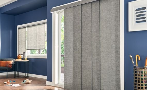 Durable panel blinds