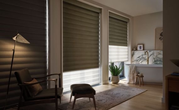 Elegant blackout blinds