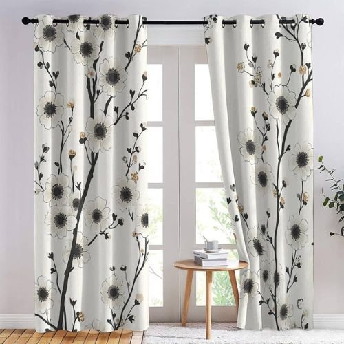 Elegant cotton curtains