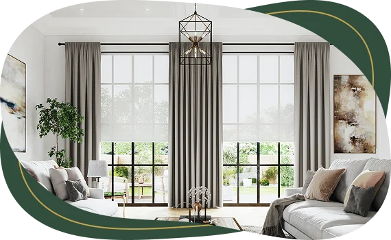 High-end curtains & blinds