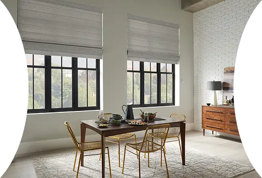 High-quality Roman blinds