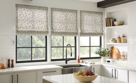 Kitchen Roman Blinds
