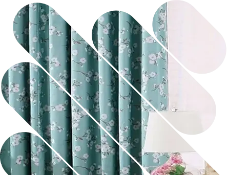 Kitchen cotton curtains