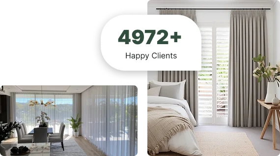 Light-filtering pinch pleat curtains
