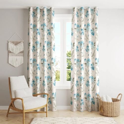Lightweight cotton curtains