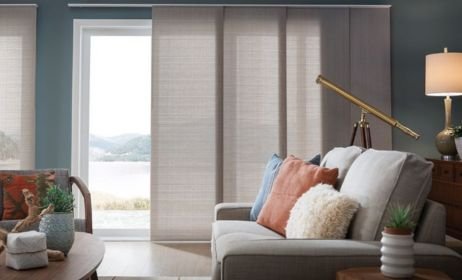 Living room Panel Blinds