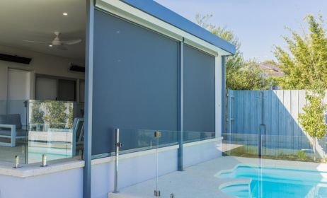 Luxury outdoor blinds
