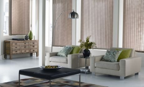 Luxury vertical blinds