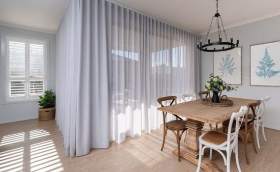Luxury wave curtains