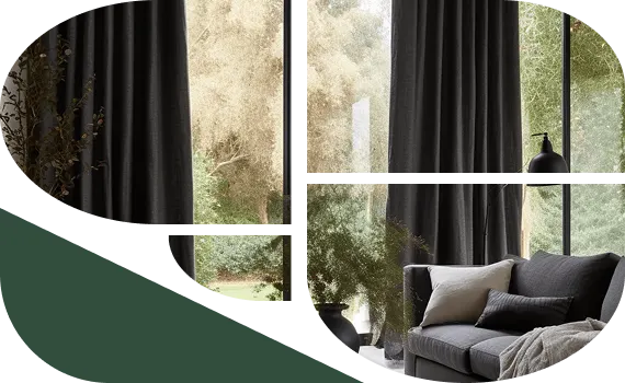 Modern soundproof curtains