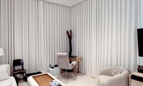 Noise-reducing soundproof curtains