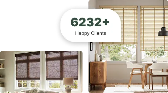 Organic bamboo blinds