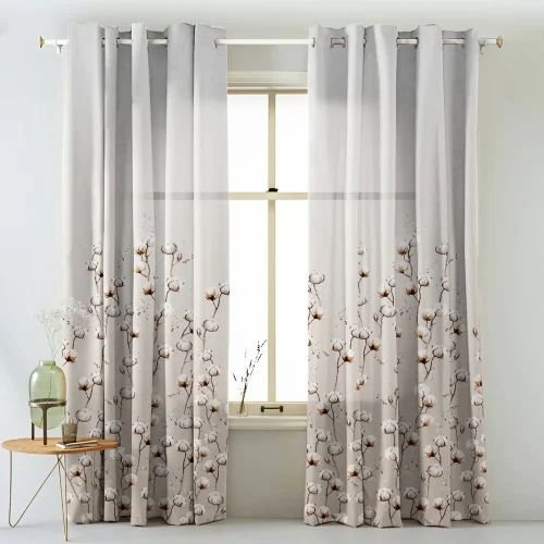 Organic cotton curtains