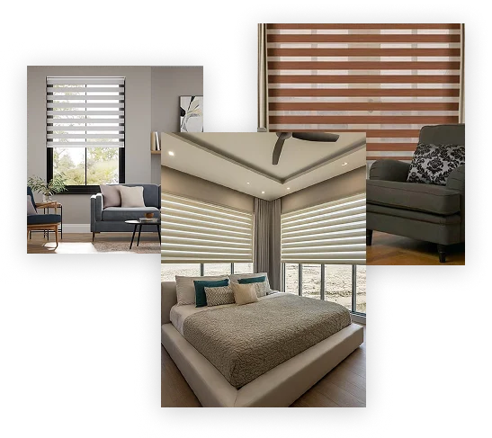 Practical duplex blinds