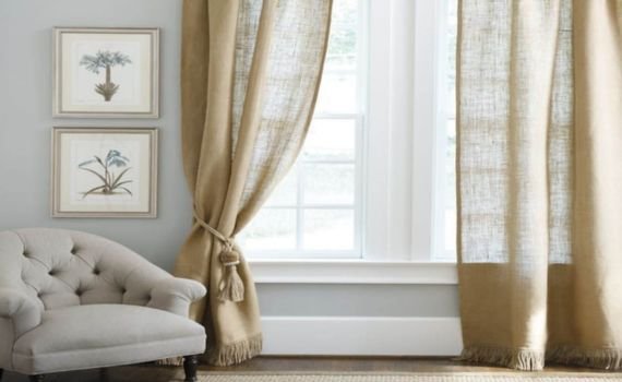 Premium silk curtains