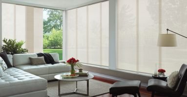 Reliable panel blinds