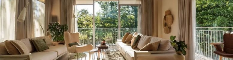 Royal silk curtains