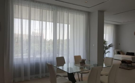 Smart motorized curtains