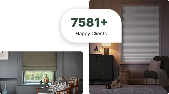 Stylish blackout blinds