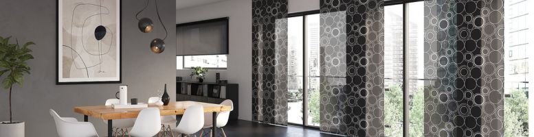 Stylish panel blinds