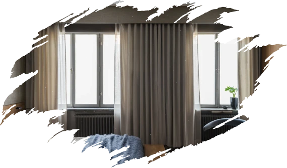 Sun-blocking hotel curtains