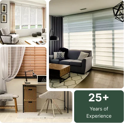 Tailor-made curtains & blinds