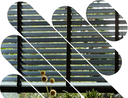 Aluminum Venetian blinds