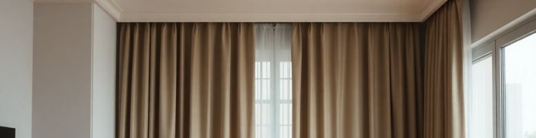 Blackout eyelet curtains