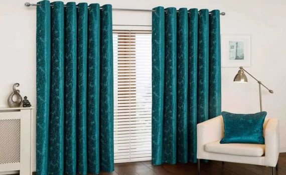 Custom eyelet curtains