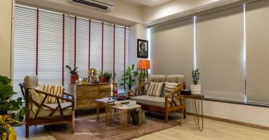 Decorative Venetian blinds