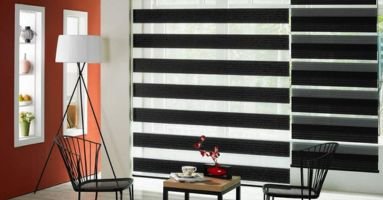Luxurious zebra blinds