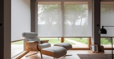 Luxury motorized blinds