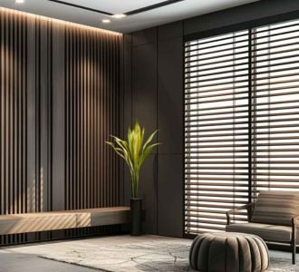 Modern Venetian blinds