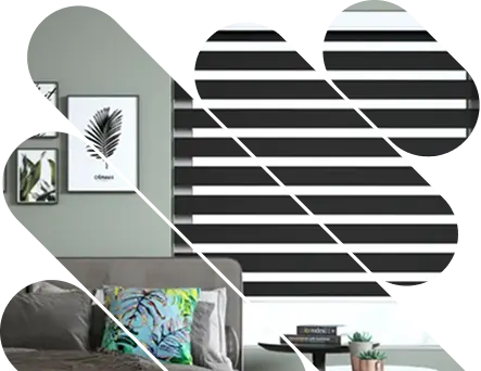 Sheer zebra blinds