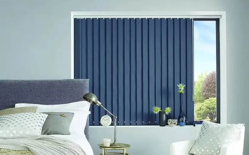 Bedroom Vertical Blinds