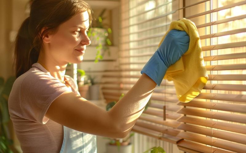 How To Clean Wooden Blinds