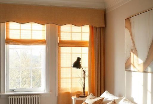 Bedroom Pelmet Curtains Design